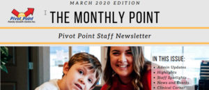March 2020 Newsletter Header