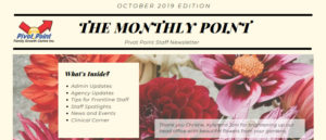 October 2019 Newsletter Header