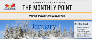 Pivot Point January 2022 Newsletter Header